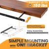 BATODA 24" Heavy Duty Floating Shelf Bracket (2 pcs) –