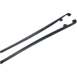 APSVE Side Skirt Rocker Panel Mud Flaps compatiable with 2005-2013 Chevy Corvette C6 Base, Z06 ZR1 Style ADD-ON