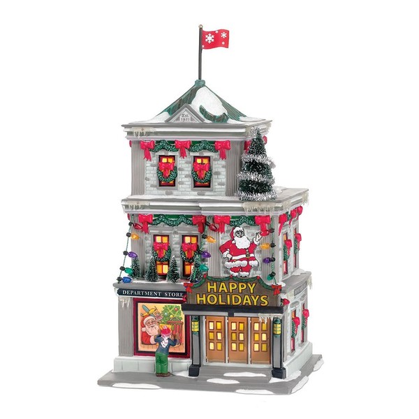 Department 56 A Christmas Story Village Happy Holiday Department Store Lit Building