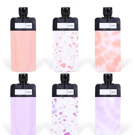 Taicols Travel Container - Leak Proof Refillable Compression Bag, 90ml Travel Bottle, Portable Liquid Bag, Travel Shampoo Bottle