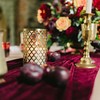 BTF HOME Velvet Table Runner, 10ft Luxurious Wedding Reception Decorations