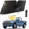 ZDQC Parasol para Parabrisas Delantero, 145 x 84 cm, Parasol