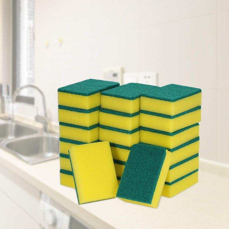 Multi-Use Heavy Duty Scrub Sponge Extra Thin Magic Cleaning Sponges