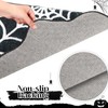 kaiolbly Halloween Spider Web Bath Mat 18 x 28 Inch