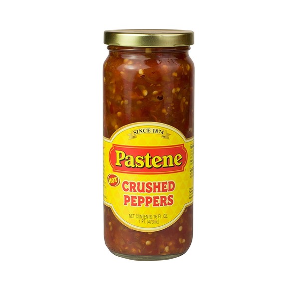 Pastene Hot Crushed Peppers