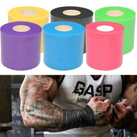 6 Pack Pre Wrap Athletic Tape Prewrap Sports Tape 2.7in X 12 Yards Foam Breathable Pro Wrap for Wrist Ankle Soccer Knees Hair Climbing
