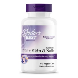 Suplemento Doctor's Best Para Cabello, Piel Y Uñas Para Muje