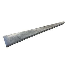 Sandbaggy 3 inch (10D) Square Cut Masonry Nails for Concrete, Brick, Mortar - 1/2" Wide Flat Heads - Construction, Cement, Brick Walls (400)