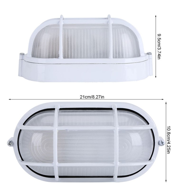 Sauna Lights High Temperature Oval Explosion Proof Vaporproof Sauna Steam