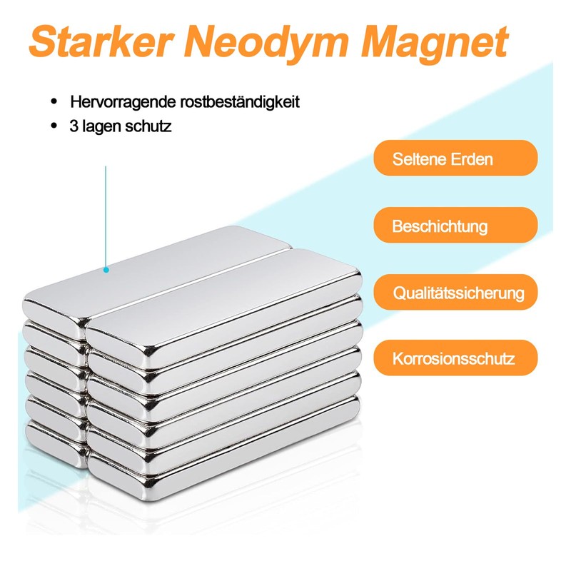 Neodymium Magnets, Rectangular Magnets, Strong Magnets, Rectangular Magnets, Fridge Magnets,