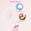100PCS Blank Toothpick Flags Paper Food Labels - White Fruit