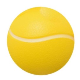 Yellow Hand Exercise Stress Relief Ball, Tennis Ball, Soft Squeeze Ball for Resistance Training, Anxiety Relief for Teens and Adults, Grip Strengtheners