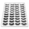 Dysilk 6D false eyelashes, dramatic reusable handmade thick eyelashes, natural
