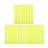 X AUTOHAUX 36 Pcs Yellow Bicycle Reflector Reflective Version Durable