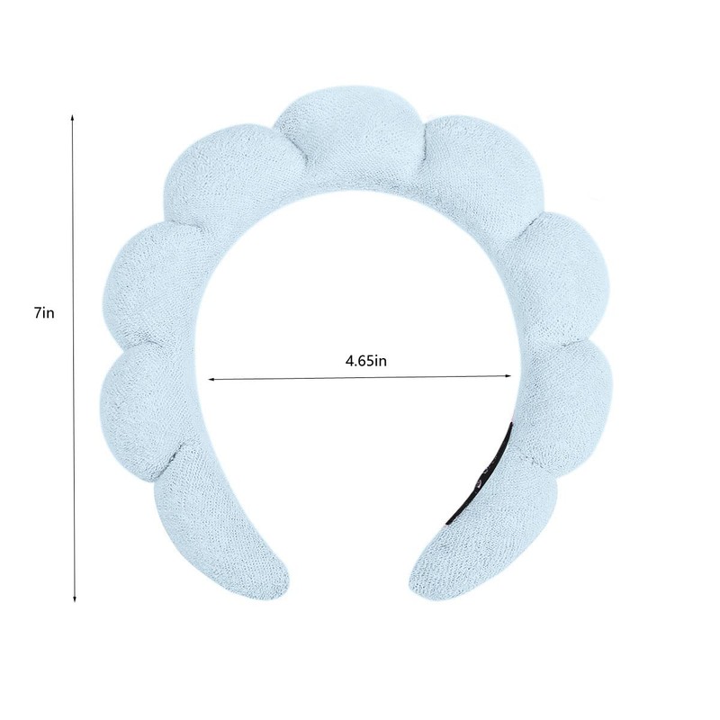 POMVIEA Makeup Headband for Washing Face Women Soft Cloth Head