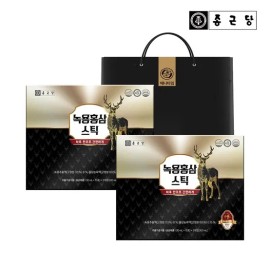 Chong Kun Dang Deer Antler Red Ginseng Stick Anytime 2 Sets / 종근당 녹용홍삼스틱 애니타임 2세트
