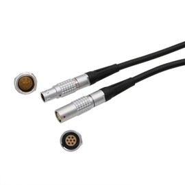 HangTon Cable for B&K Microphone Preamplifier Type 3639 2270 2260 2250 Sound Level Meter, 1B 7-pin Female to 1B 10-pin Male 1m