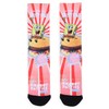 Nickelodeon SpongeBob SquarePants Krabby Patties Sublimated Crew Socks
