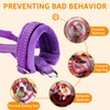 SlowTon Nylon Dog Muzzle, Adjustable Loop, Soft flannel Padding, Comfortable