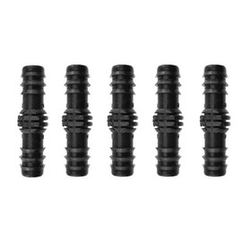pack of 5 repair/joiner connectors for 13m/16mm ldpe irrigation water supply pipe