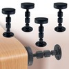 SUYAUU Adjustable Threaded Bed Frame Anti-Shake Tool, 4PCs Headboard Stoppers,