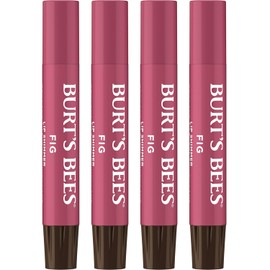 Burt's Bees Shimmer - Juego de tinte labial en barra de bálsamo labial tintado, hidratante para hidratación durante todo el día con acabado pigmentado brillante de origen natural y color construible,