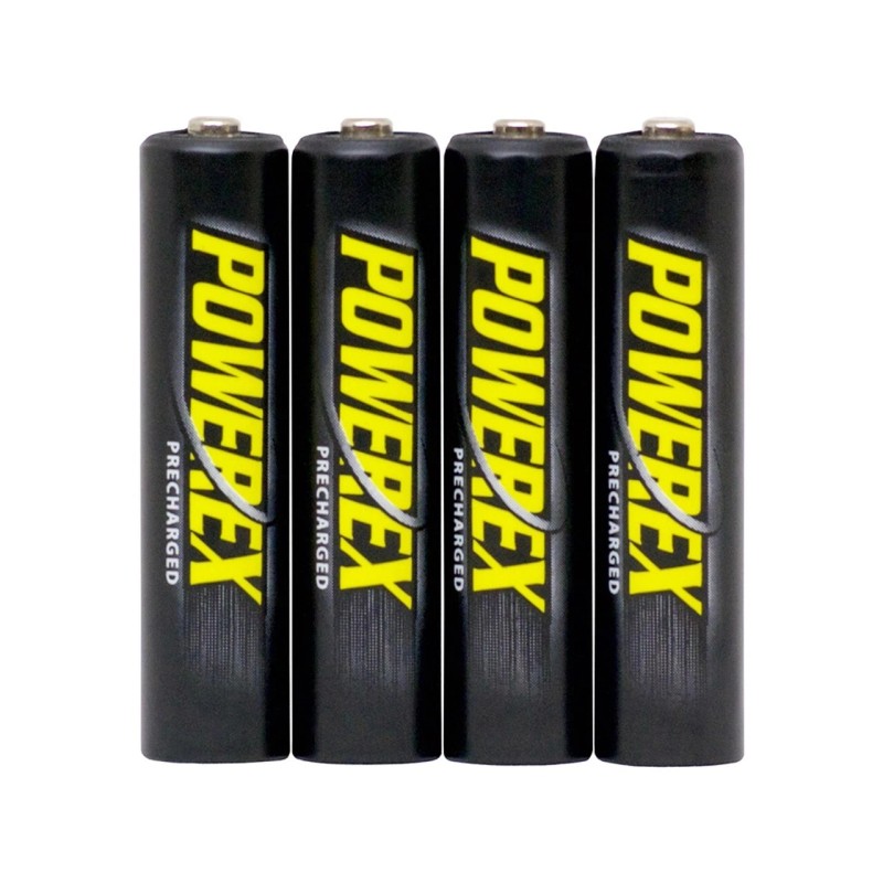 Powerex 1000mAh 4 AAA Batteries | New | 4 Pack