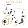 18 Pack Adjustable Easel Stand, 2 size Wire Foldable Book