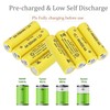 XFULL 12 Packs 1.2V AA Ni-Cd 900mAh Rechargable Batteries for