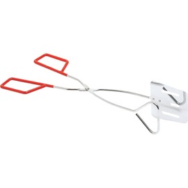 GrillPro 40730 Chrome Plated 2-in-1 Turner/Tong, Silver