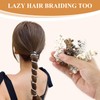 No Damage Soft Elastic Spiral Hair Ties 8 PCS Elegant