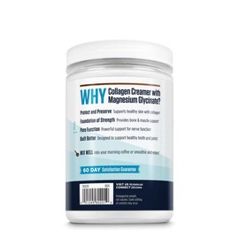 Kal Collagen Creamer – Chocolate Flavor, Smooth Texture, Dietary Supplement for Skin, Hair & Joint Support, Natural Edible Fitness Supplement