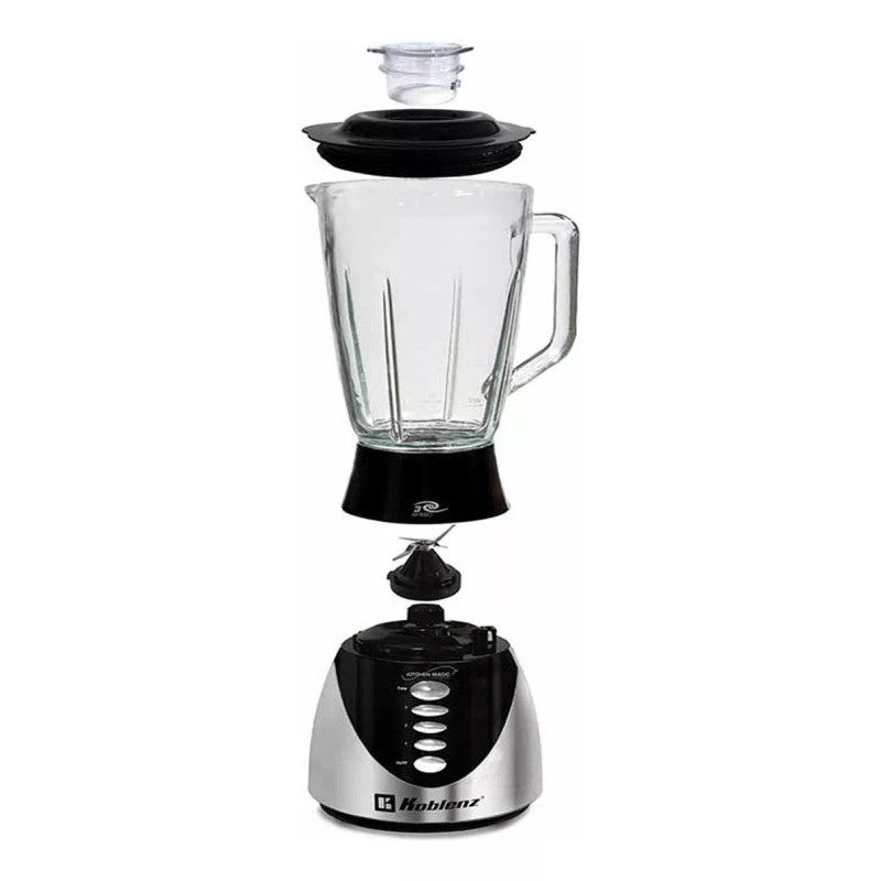 Koblenz Licuadora Súper Chef Koblenz®, 3 Vel. + 2 Pulsos,