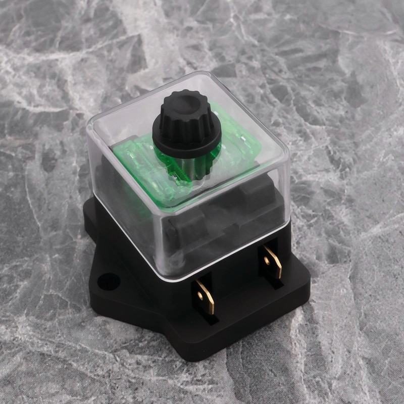 eMagTech 2pcs 2-Way Blade Fuse Box 6V 12V 24 V