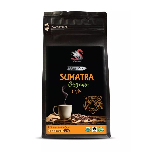 SWAN LIFE ESSENTIALS Coffee with herbal notes - SUMATRA ORGANIC