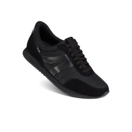 Kizik Milan Comfortable Woven Nylon Slip On Sneakers - Casual Shoes for Men, Women and Elderly | Stylish, Convenient and Orthopedic Shoes| Narrow Fit - Order 1/2 Size Up - Blackout M11.5 / W13