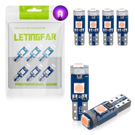 T5 LED Meter Sphere, Wedge Bulb, LED T5, 74, 73, 2723, 2721, W3W LED Bulb, 3030 Chip, 3 Rows, High Brightness, 12V Car, Motorcycle, T5 LED, Diffusing, General Purpose LED Bulb, Meter Sphere, Panel