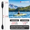 WONITAGO Kayak Paddles with Alloy Shaft and PP Blade, Floating