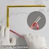 Hungbak Peel and Stick Finish Molding Trim for Wall, Ceiling,