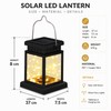 Solar LED Outdoor Lantern for Garden Decor – Hanging Candle