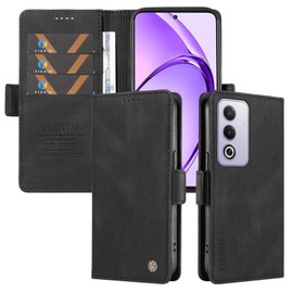 Umlovecase for Oppo A80 5G Case,for Oppo A80 5G Wallet Case,Pu Leather Folding Flip Cover Magnetic Card Slot Stand Protective Cover-Black