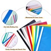 File Folder Set, Colourful, Stapler with Labelling Field, A4, Transparent