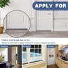 XIULIUU Door Draft Stopper, Under Door Draft Weather Stripping Noise