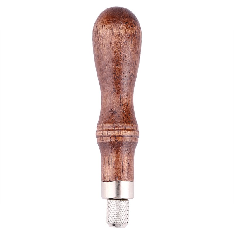 4 In 1 Wooden Handle Leather Stitching Sewing Awl DIY