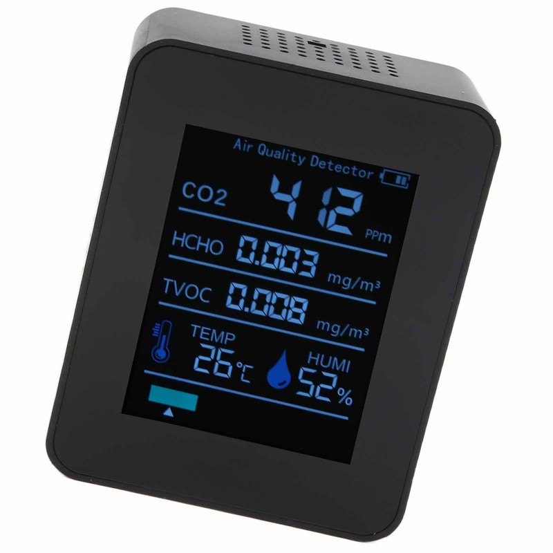 ZNAZ2CO3TB Bluetooth Air Quality Detector 5 in 1 Multifunctional CO2