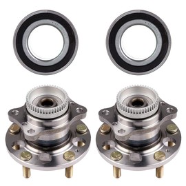 510093 Front Rear Wheel Bearing Hub Assembly for 2011-2015 for Hyundai Elantra 2013-2014 for Hyundai Elantra Coupe 2013-2014 for Hyundai Elantra GT Non ABS 4 Pack