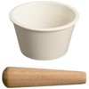 KINTO TAKU 27732 Mortar & Pestle, White