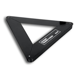EALER 26″ Triangle Hockey Passer Rebounder – 22″×22″ Rebound Surface｜3 Retractable Ice Spikes｜Heavy-Duty Steel Trainer｜Adjustable Multi-Angle｜Easy Assembly｜Portable On/Off Ice Puck Control Aid