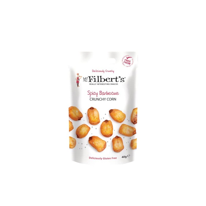 Mr Filbert's Spicy Barbecue Crunchy Corn 15 x 40g