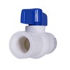Midline Valve PVC Ball Valve Blue T-Handle for Potable Water